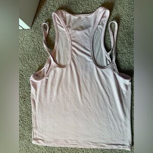 Lululemon double strap yoga tank 6 pink